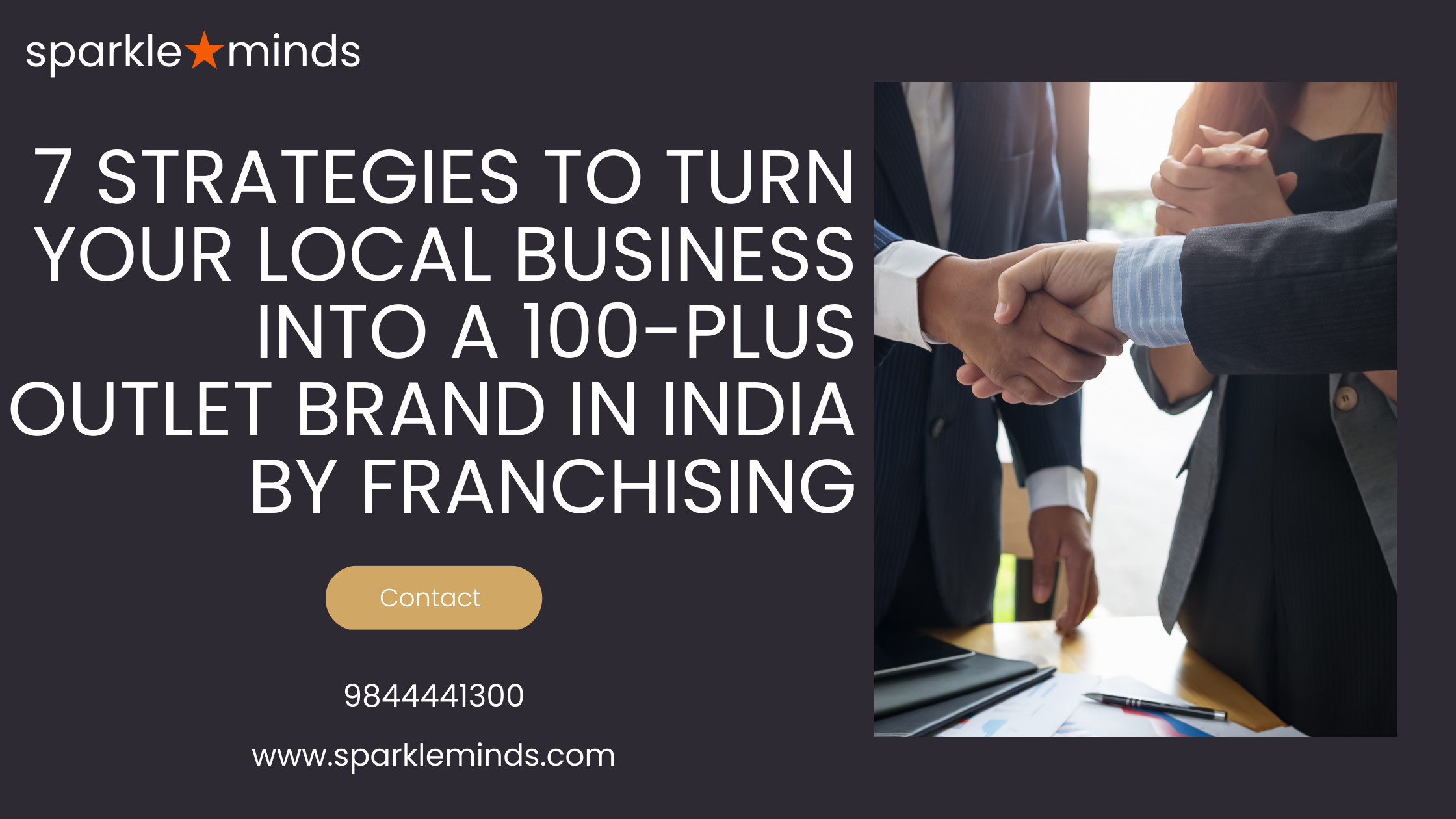 7 Strategies to Turn Your Local Business into a 100-plus Outlet Brand in India