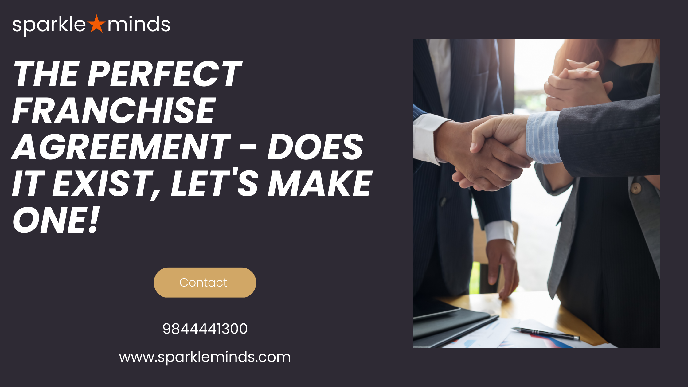 The Perfect Franchise Agreement – Does It Exist, Let’s Make One!