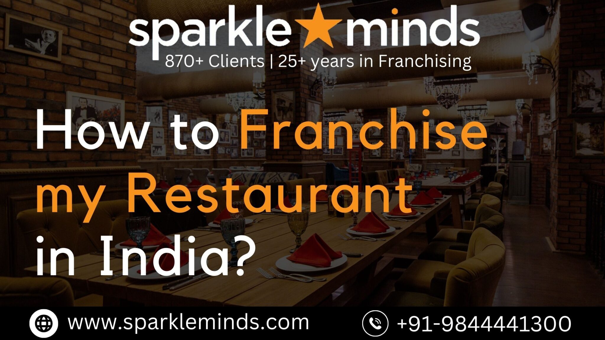 How to Franchise My Restaurant in India in Simple Steps