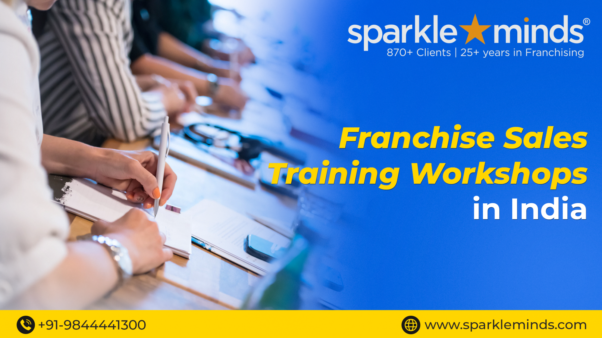 Franchise Sales Training Workshops in India – Get Trained By The Best.