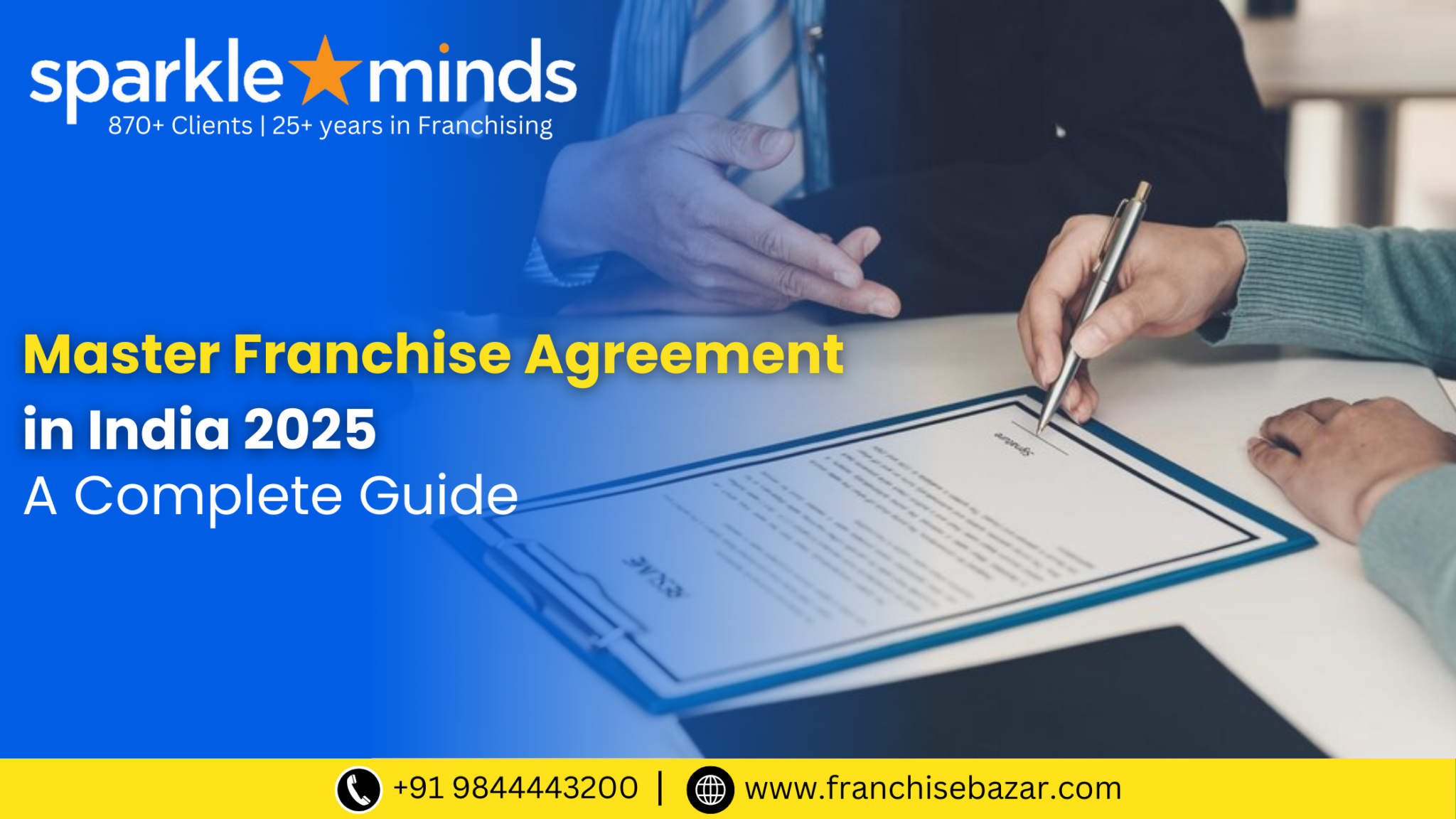 Master Franchise Agreement in India 2025 – A Complete Guide