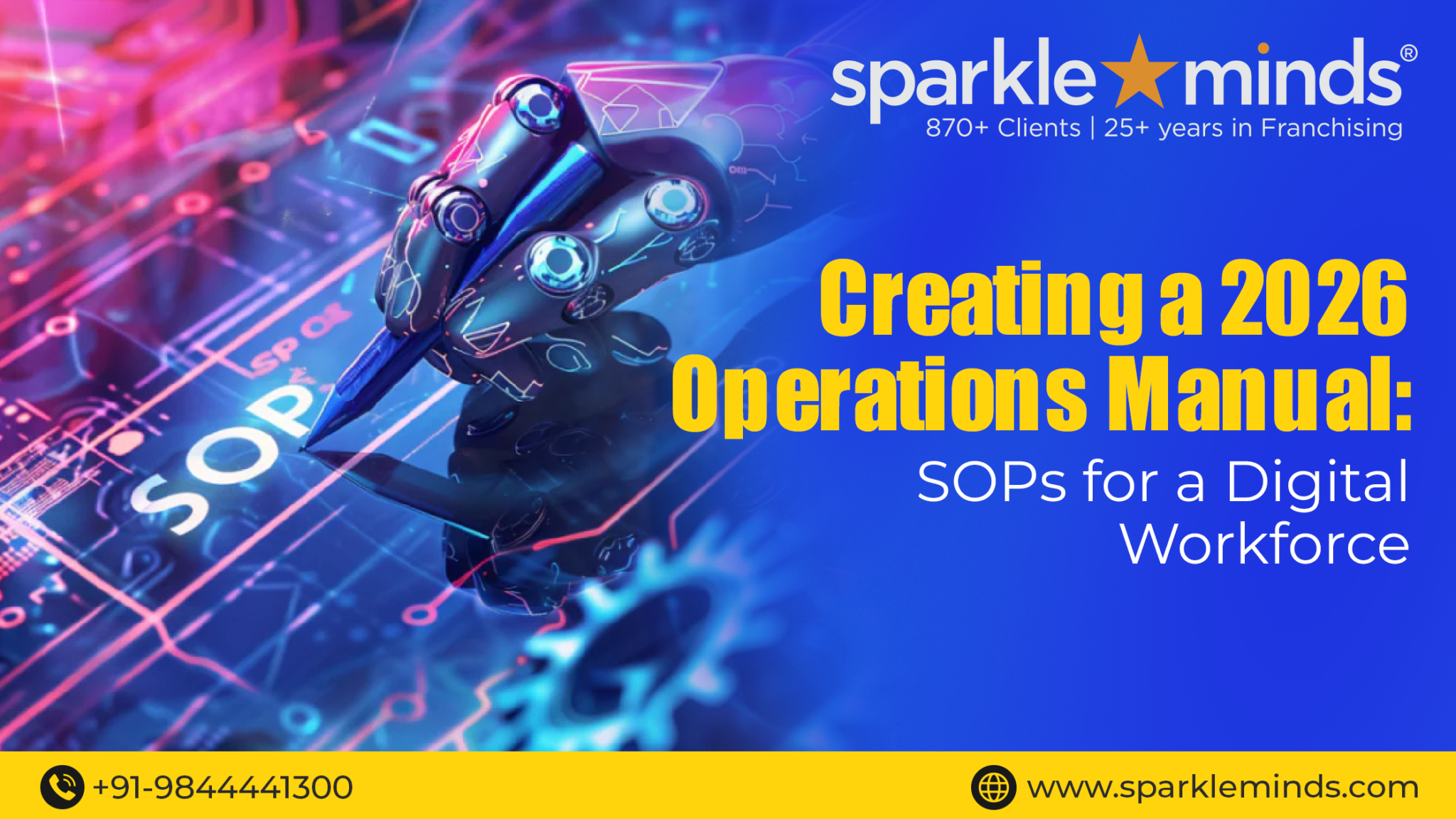 Creating a 2026 Operations Manual: SOPs for a Digital Workforce