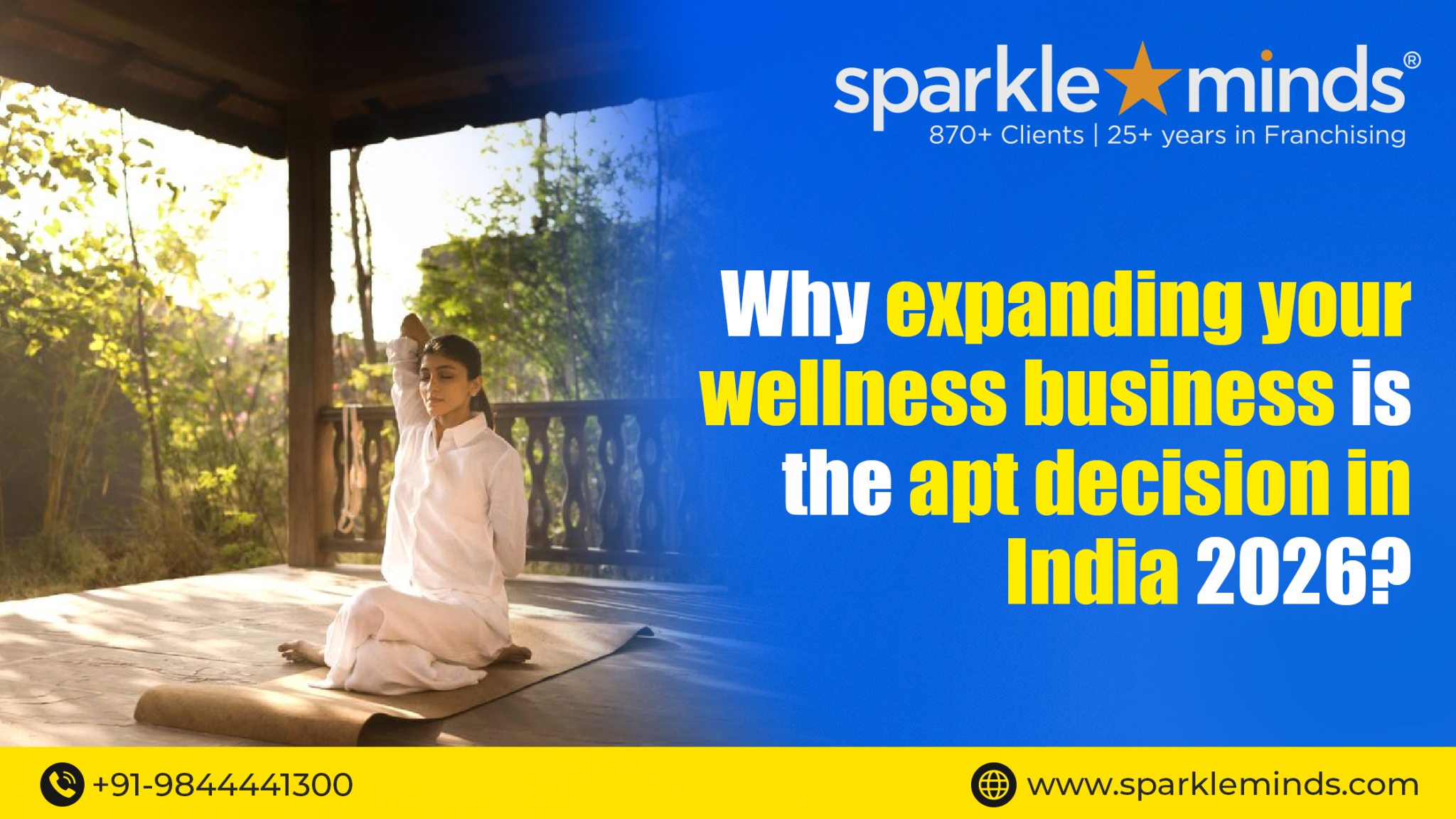 Why expanding your wellness business is the apt decision in India 2026?