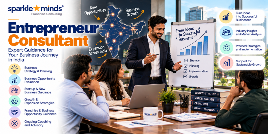 Entrepreneur consultant in India providing business consulting and growth guidance