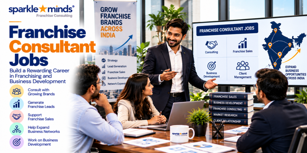 Franchise consultant jobs in India showing consulting, franchise sales and business development