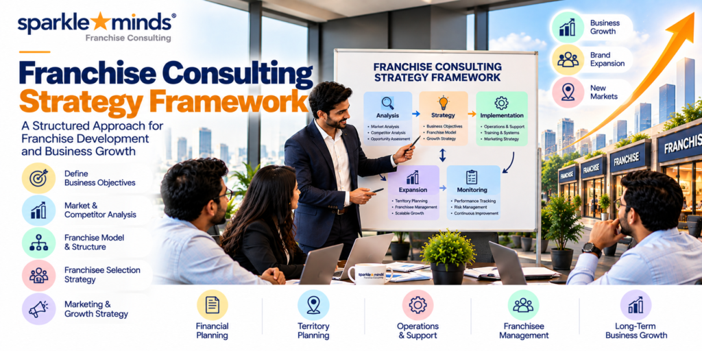 Franchise consulting strategy framework for franchise development and business growth