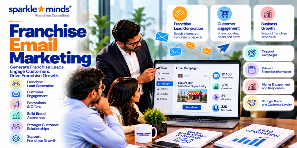 Franchise email marketing for lead generation, customer engagement and franchise growth