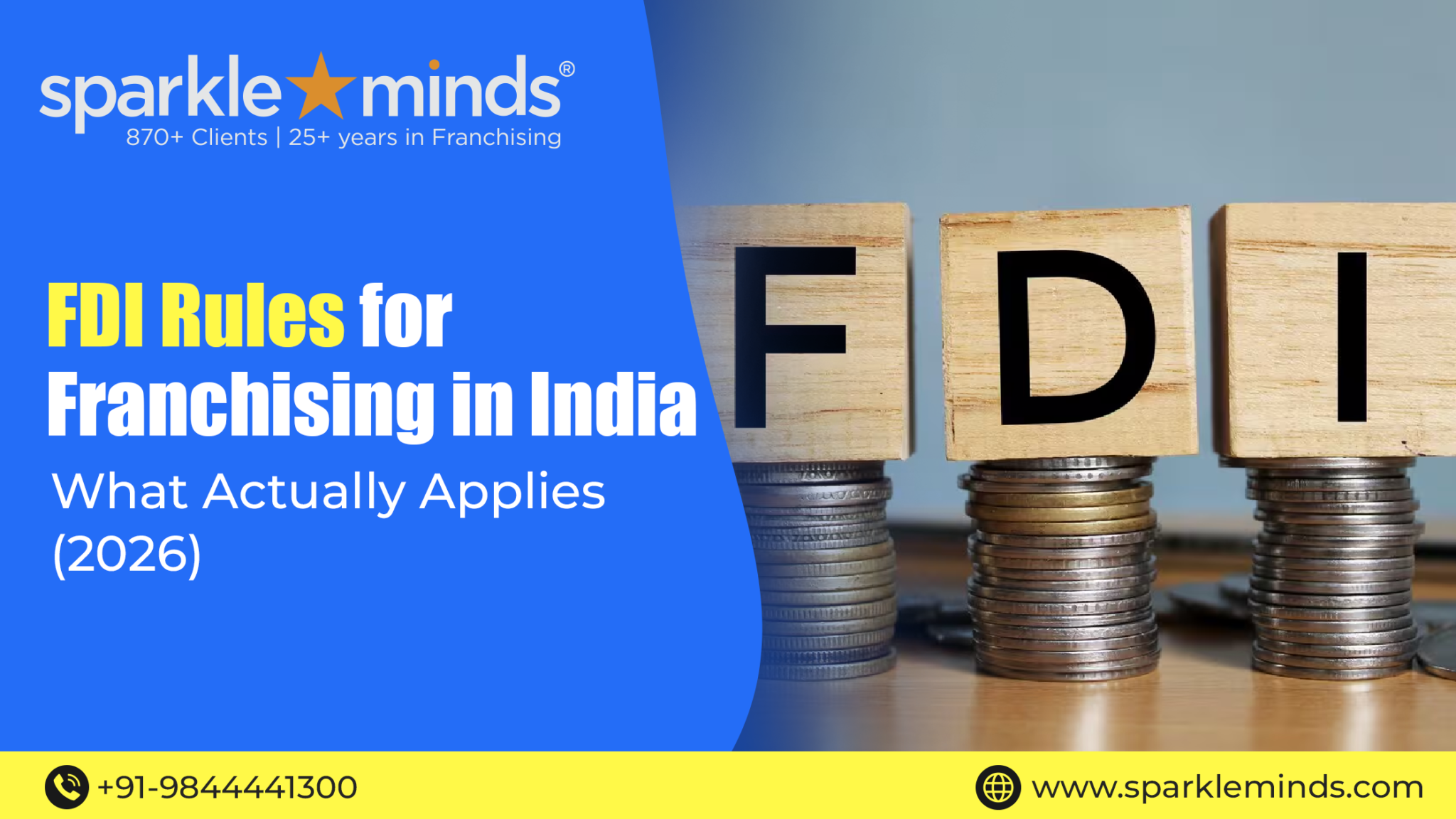 FDI Rules for Franchising in India: What Actually Applies (2026)