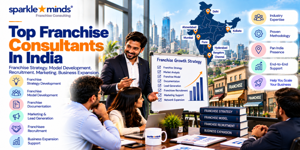 Top franchise consultants in India providing franchise strategy, recruitment and business expansion services